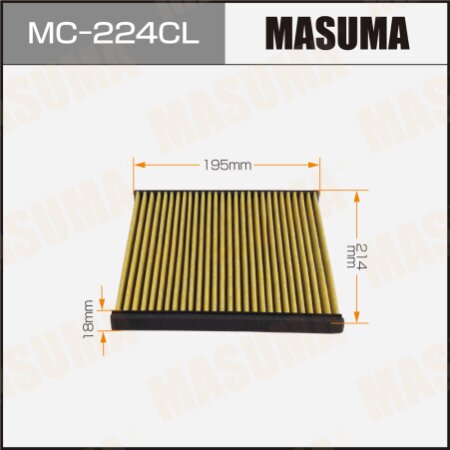Cabin air filter Masuma charcoal, MC-224CL