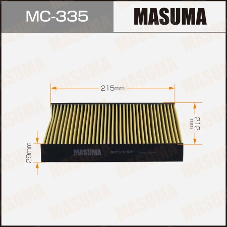 Фильтр салонный Masuma, MC-335