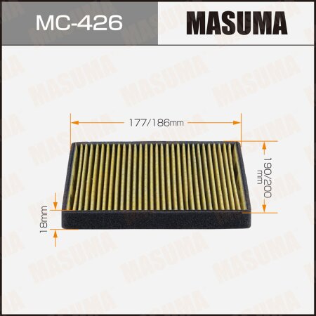 Фильтр салонный Masuma, MC-426