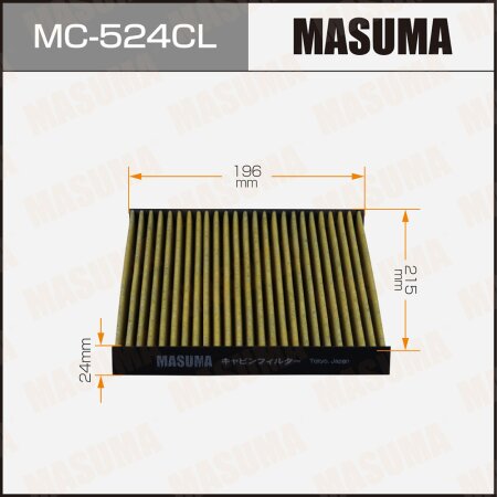 Фильтр салонный Masuma угольный, MC-524CL