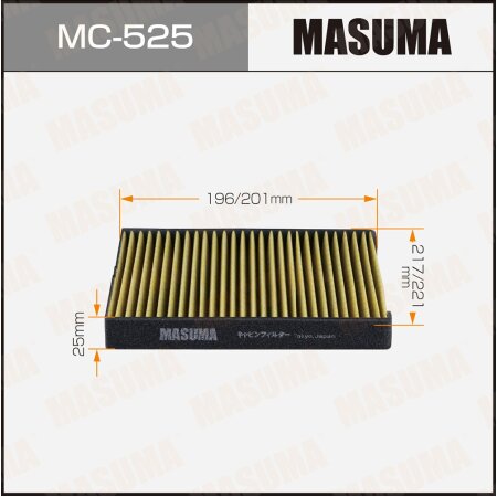 Фильтр салонный Masuma, MC-525