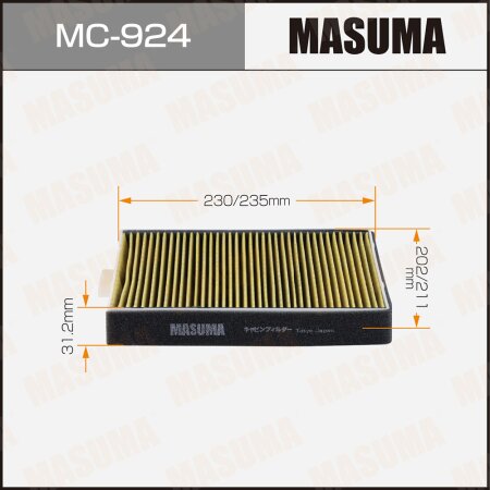 Фильтр салонный Masuma, MC-924