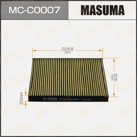 Фильтр салонный Masuma, MC-C0007