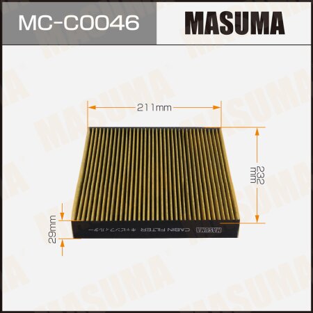 Фильтр салонный Masuma, MC-C0046