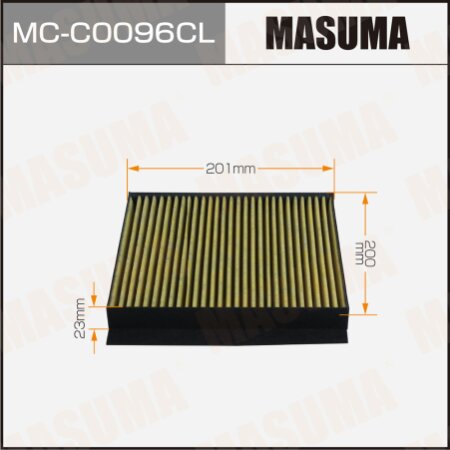 Фильтр салонный Masuma угольный, MC-C0096CL