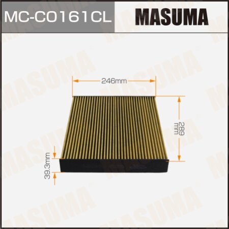 Cabin air filter Masuma charcoal, MC-C0161CL