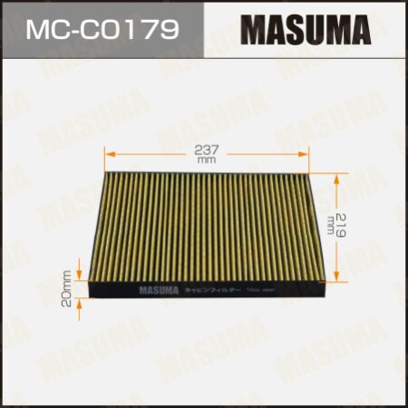 Фильтр салонный Masuma, MC-C0179