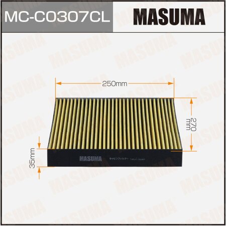 Фильтр салонный Masuma угольный, MC-C0307CL
