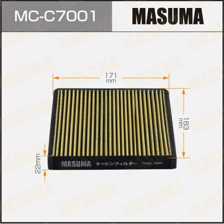 Фильтр салонный Masuma, MC-C7001