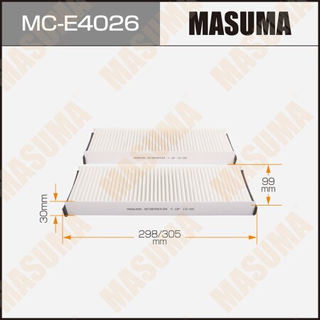 Фильтр салонный Masuma, MC-E4026