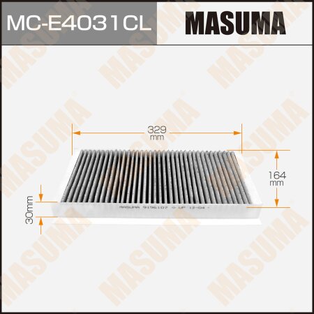 Фильтр салонный Masuma угольный, MC-E4031CL