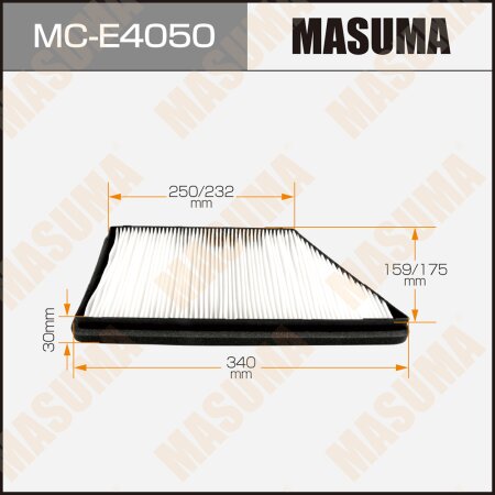 Фильтр салонный Masuma, MC-E4050