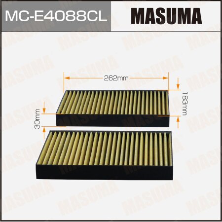 Фильтр салонный Masuma угольный, MC-E4088CL