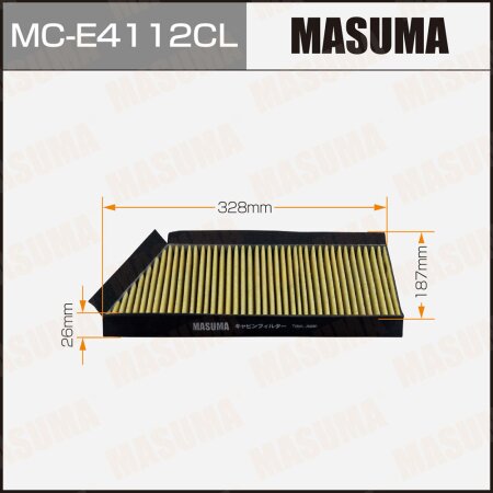 Фильтр салонный Masuma угольный, MC-E4112CL