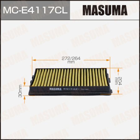 Фильтр салонный Masuma угольный, MC-E4117CL