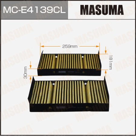 Фильтр салонный Masuma угольный, MC-E4139CL