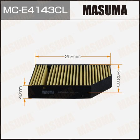 Фильтр салонный Masuma угольный, MC-E4143CL