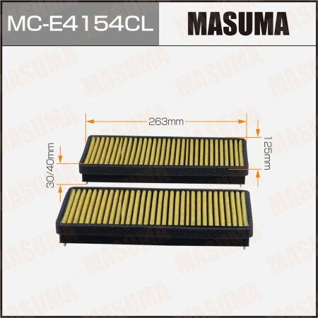 Фильтр салонный Masuma угольный, MC-E4154CL