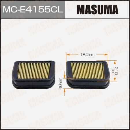 Фильтр салонный Masuma угольный, MC-E4155CL