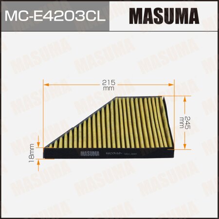 Фильтр салонный Masuma угольный, MC-E4203CL