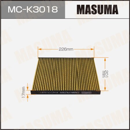 Cabin air filter Masuma, MC-K3018