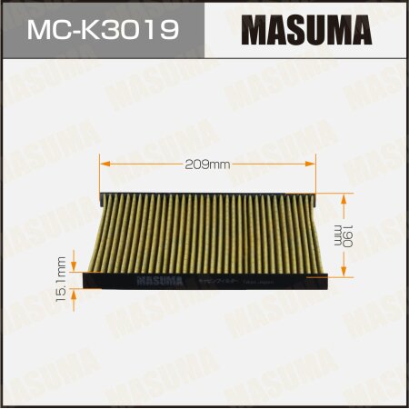 Фильтр салонный Masuma, MC-K3019