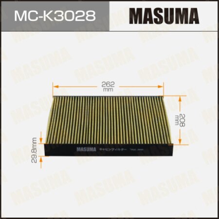Фильтр салонный Masuma, MC-K3028