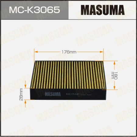Фильтр салонный Masuma, MC-K3065