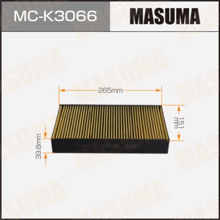 Cabin air filter Masuma, MC-K3066