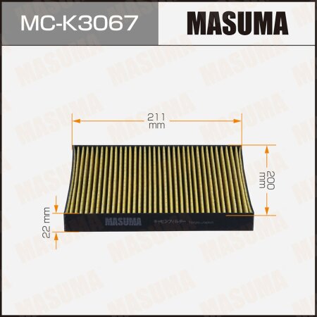 Фильтр салонный Masuma, MC-K3067