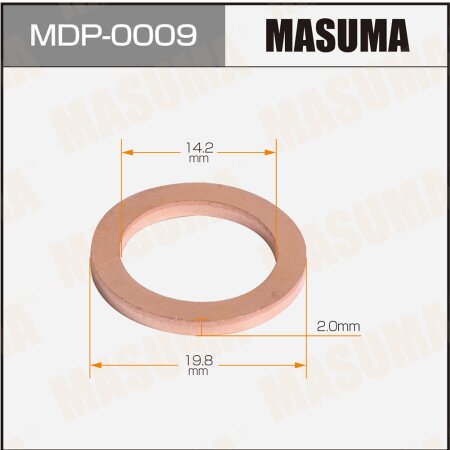 Шайбы для форсунок Masuma 14.2х19.8х2, MDP-0009