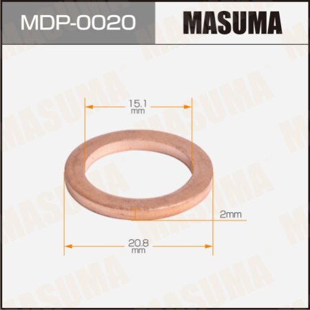 Injection nozzle washer Masuma 15.1х20.8х2, MDP-0020