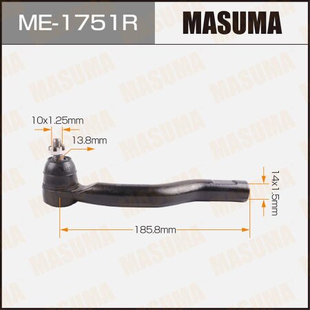 Наконечник рулевой Masuma, ME-1751R
