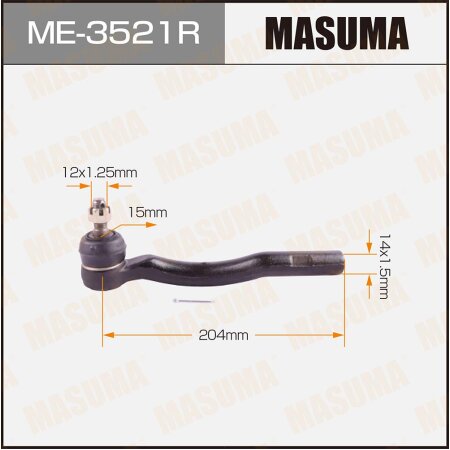 Наконечник рулевой Masuma, ME-3521R