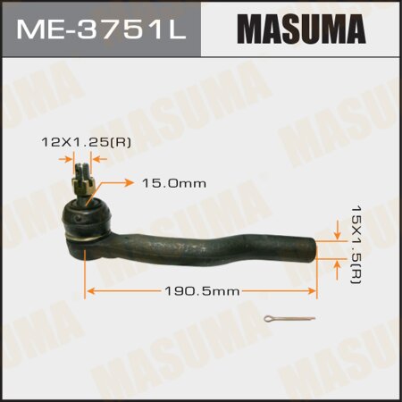 Наконечник рулевой Masuma, ME-3751L