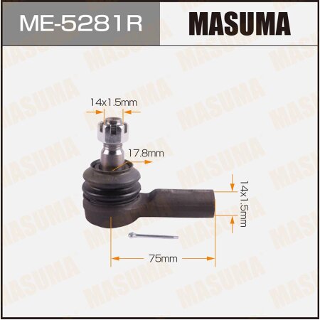Наконечник рулевой Masuma, ME-5281R