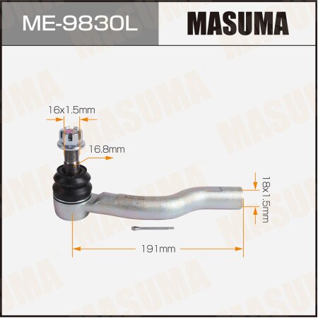 Наконечник рулевой Masuma, ME-9830L