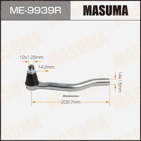 Наконечник рулевой Masuma, ME-9939R