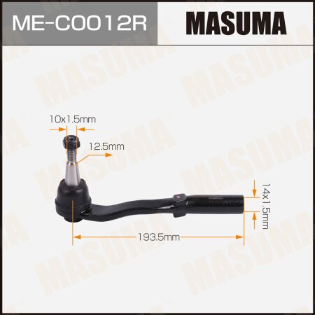 Tie rod end Masuma, ME-C0012R