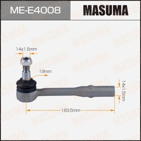 Наконечник рулевой Masuma, ME-E4008