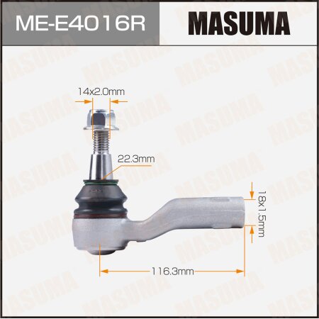 Наконечник рулевой Masuma, ME-E4016R