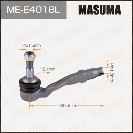 Наконечник рулевой Masuma, ME-E4018L