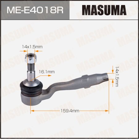 Наконечник рулевой Masuma, ME-E4018R
