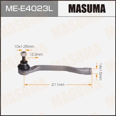 Наконечник рулевой Masuma, ME-E4023L