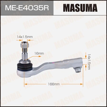 Наконечник рулевой Masuma, ME-E4035R