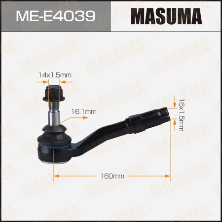 Наконечник рулевой Masuma, ME-E4039