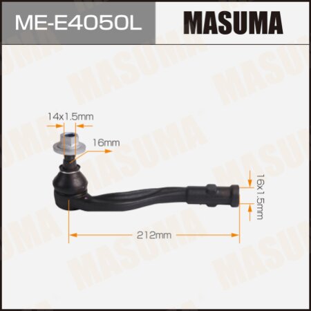 Наконечник рулевой Masuma, ME-E4050L