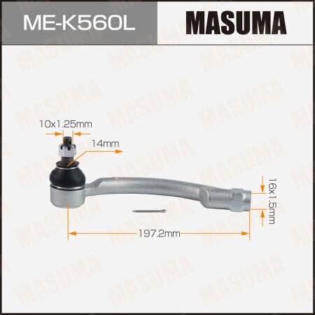 Наконечник рулевой Masuma, ME-K560L