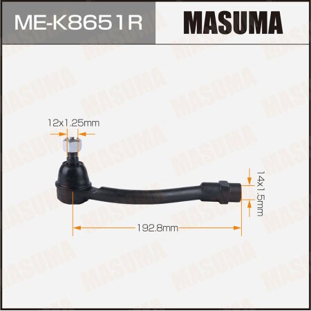 Наконечник рулевой Masuma, ME-K8651R