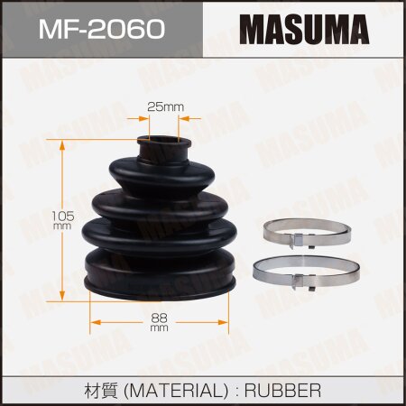 Пыльник ШРУСа Masuma (резина), MF-2060
